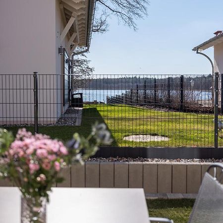 Ferienhaus für die ganze Familie - Kamin-Sauna-See Krakow am See Exterior foto